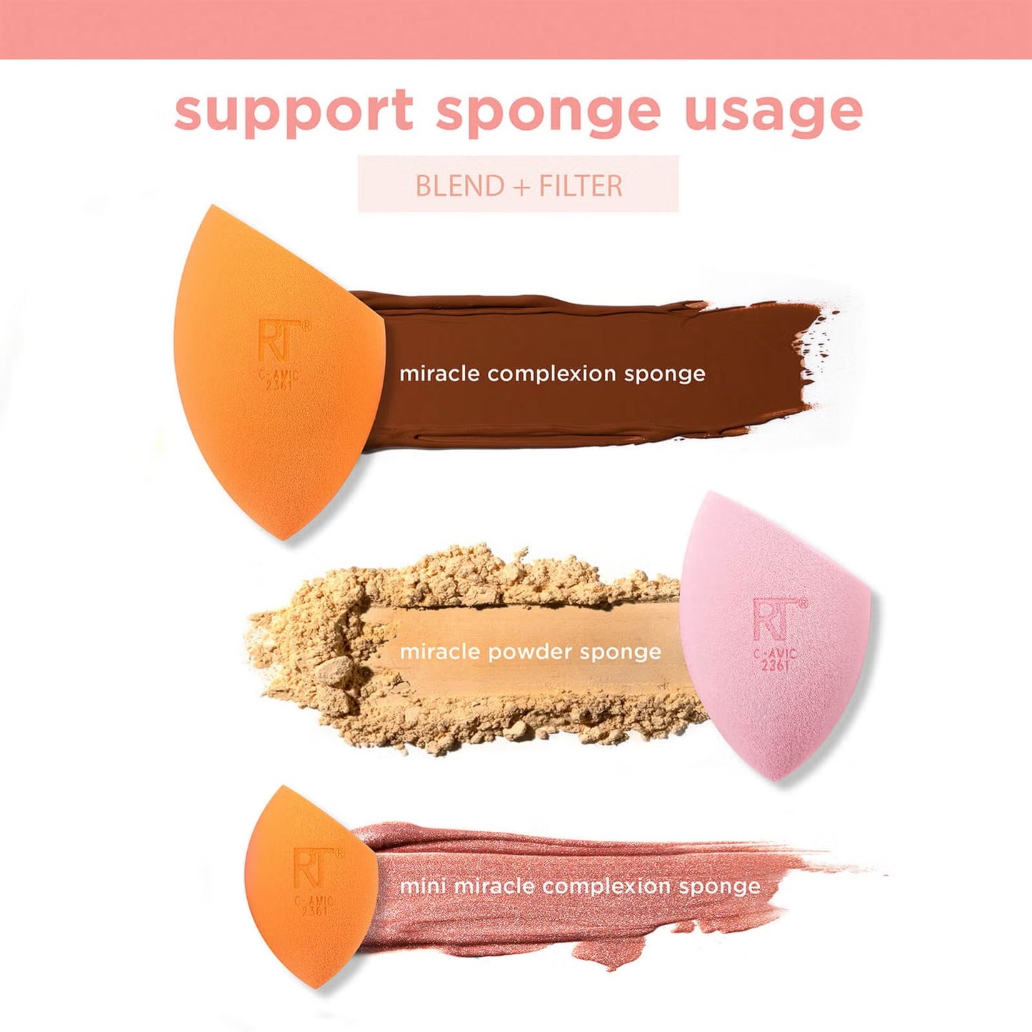 Real Techniques Ultimate Sponge Trio