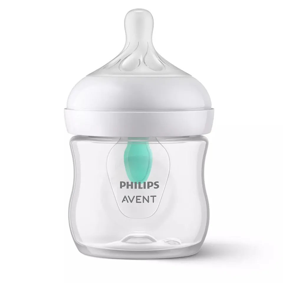 Philips Avent Natural 3.0 Feeding Bottle 125 ml With Vent - White