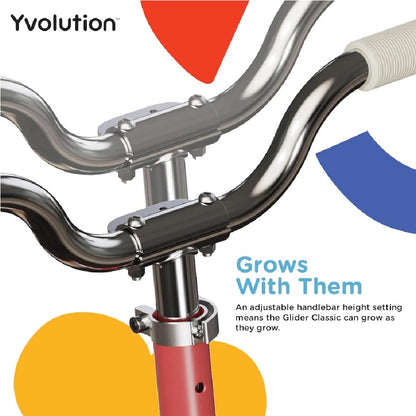 Yvolution Classic Glider Red