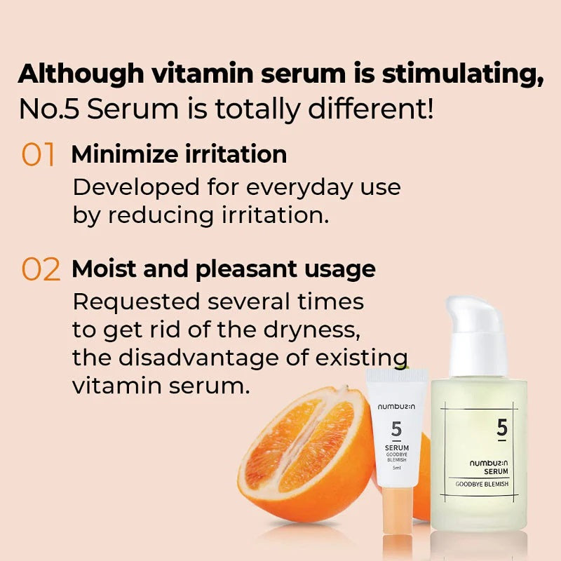 NUMBUZIN No.5 Goodbye Blemish Serum 50ml