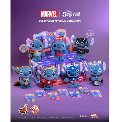 Cosbi Marvel X Stitch Plush Strap Blind Box