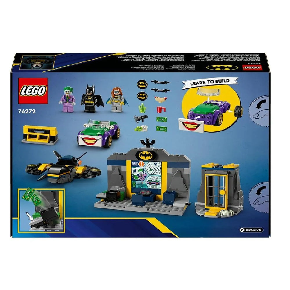 LEGO DC Batman The Batcave with Batman, Batgirl & The Joker 76272 - 184 Pieces