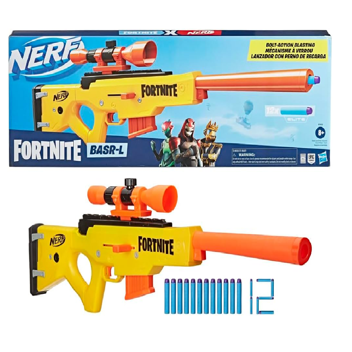 Nerf Fortnite BASR-L Bolt Action – Flitit - Online Store