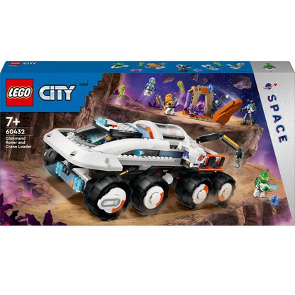 LEGO 60432 City: Space Command Rover and Crane Loader