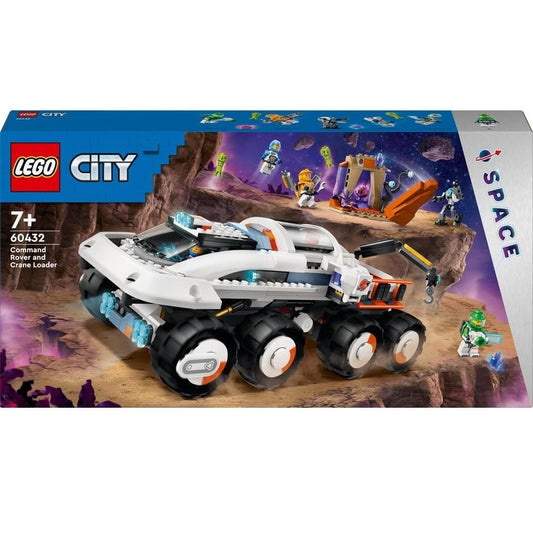 LEGO 60432 City: Space Command Rover and Crane Loader