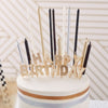 Wilton Metallic Birthday Candles, Set of 25