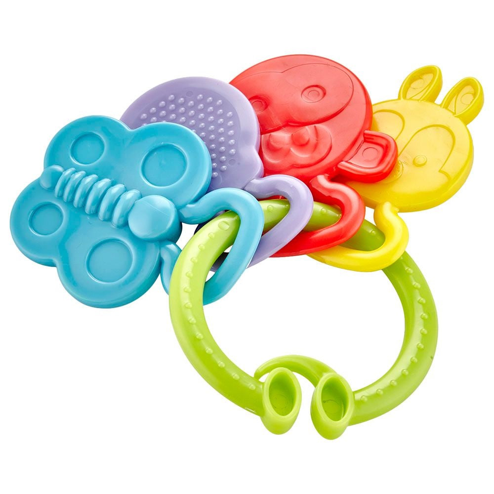 Babyjem Rattle Teether - Green