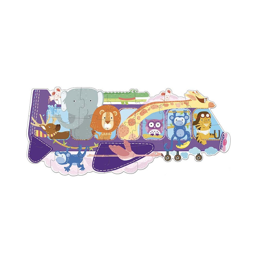 Sassi - Travel Puzzle Animals On A Plane