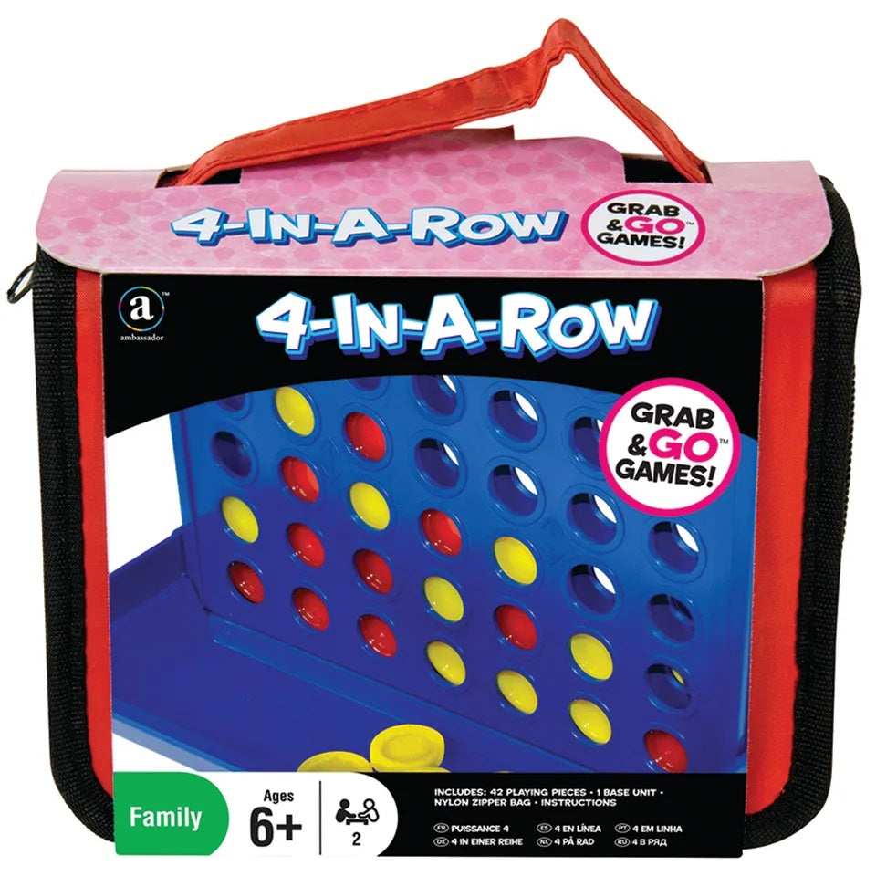 Ambassador - Travel 4-In-A-Row Grab & Go Games