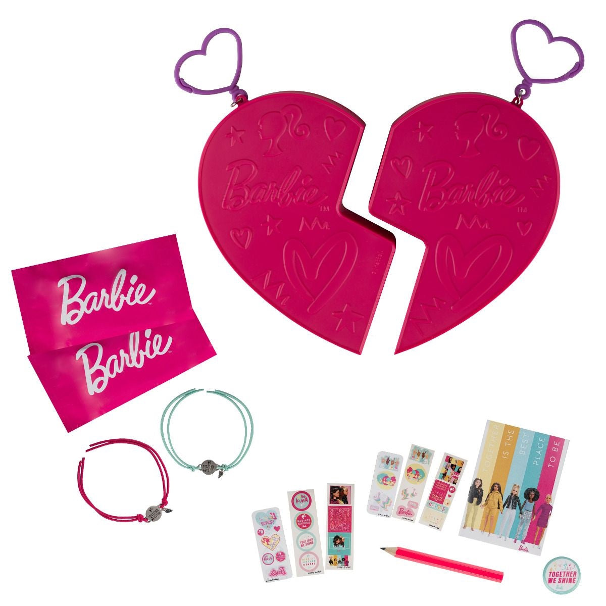 Barbie Forever Friends Locket Set Pk2