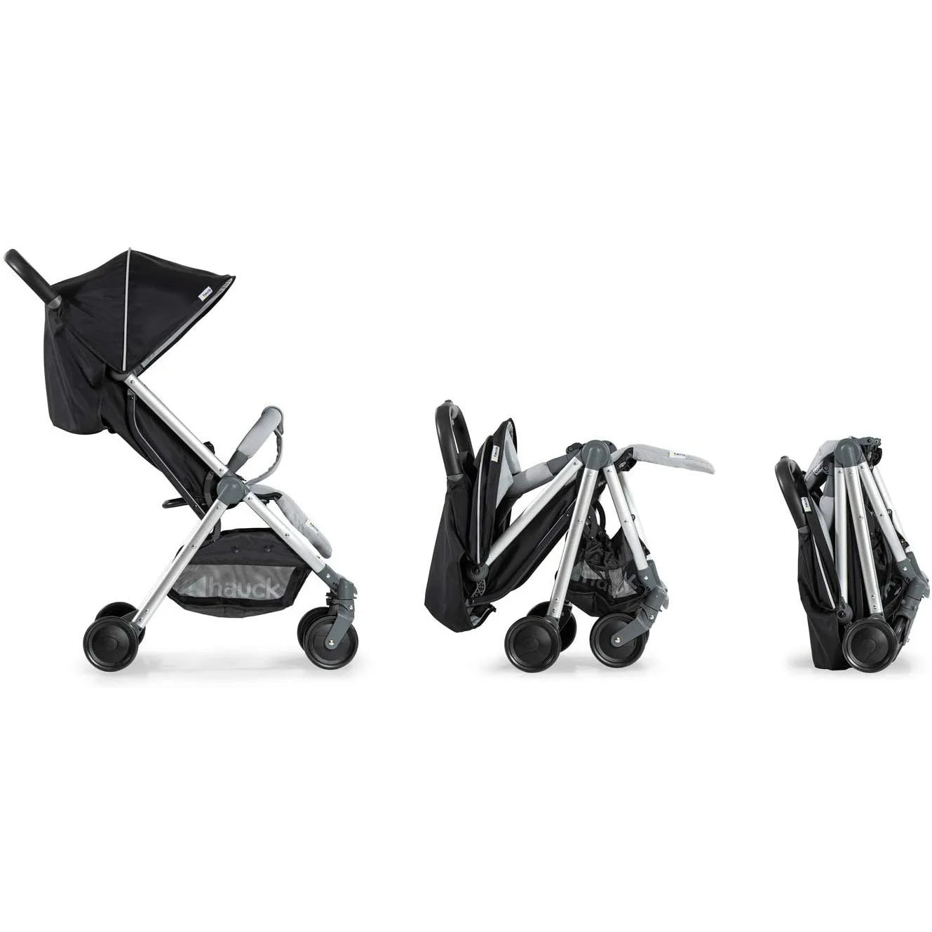 Hauck Swift Plus Stroller (Silver Charcoal)