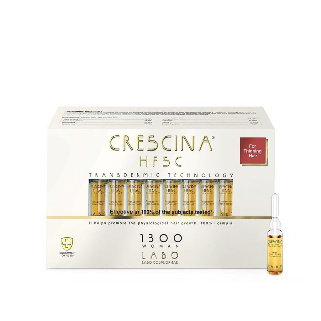 Crescina Transdermic Re-Growth Hfsc Ampoules for Women 1300 ( Advanced Stage)
