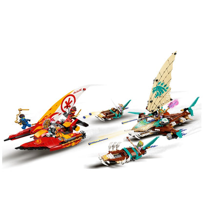 ليجو نينجاجو 71748 معركة بحرية بالقارب الشراعي