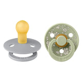Bibs - Liberty Capel Latex Pacifier S1 - 0M+ - 2pcs - Sage Mix