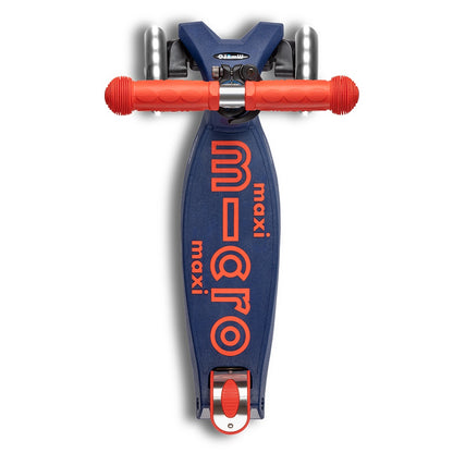 Maxi Micro Deluxe Foldable LED - Navy Red