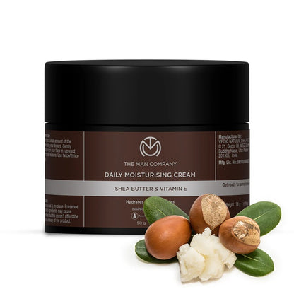THE MAN COMPANY Daily Moisturising Cream | Shea Butter And Vitamin E
