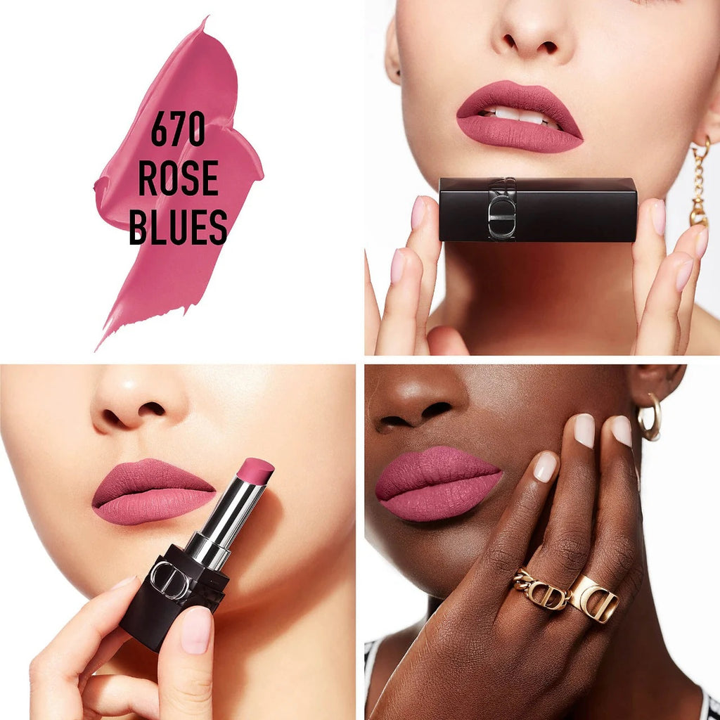Dior Rouge Dior Forever 3.2g - 670 Rose Blues
