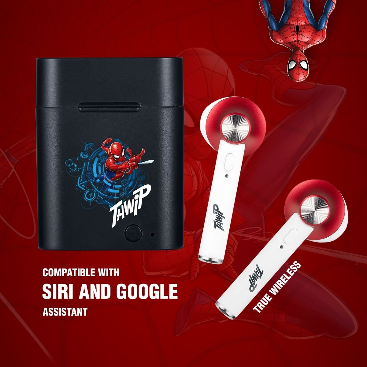 Marvel Spiderman - True Wireless Earphones (MV-1222-SM)