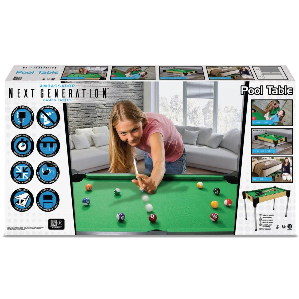 Ambassador - 36" (92cm) Pool Table