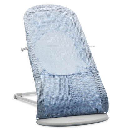 BabyBjorn Bouncer Balance Soft, Mesh, Sky Blue/ White