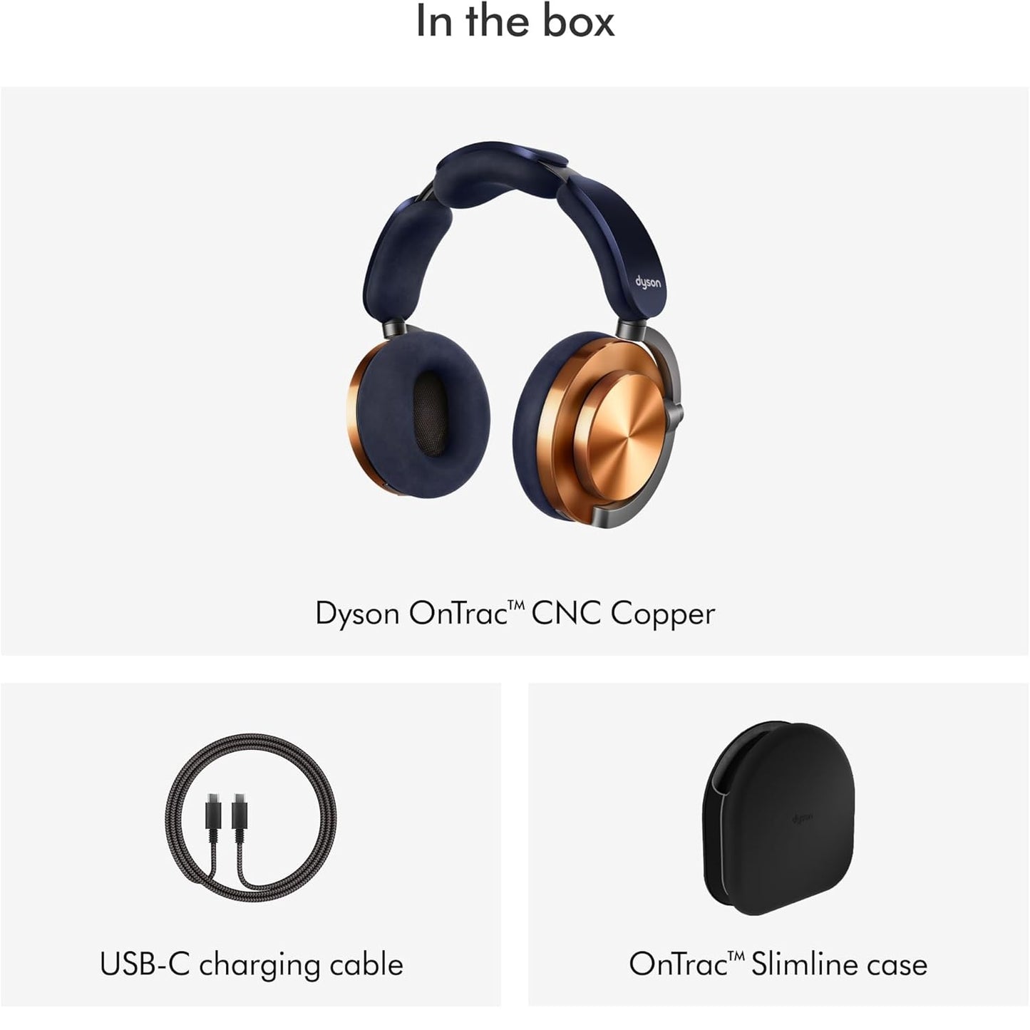 Dyson OnTrac™ Headphones - CNC Copper