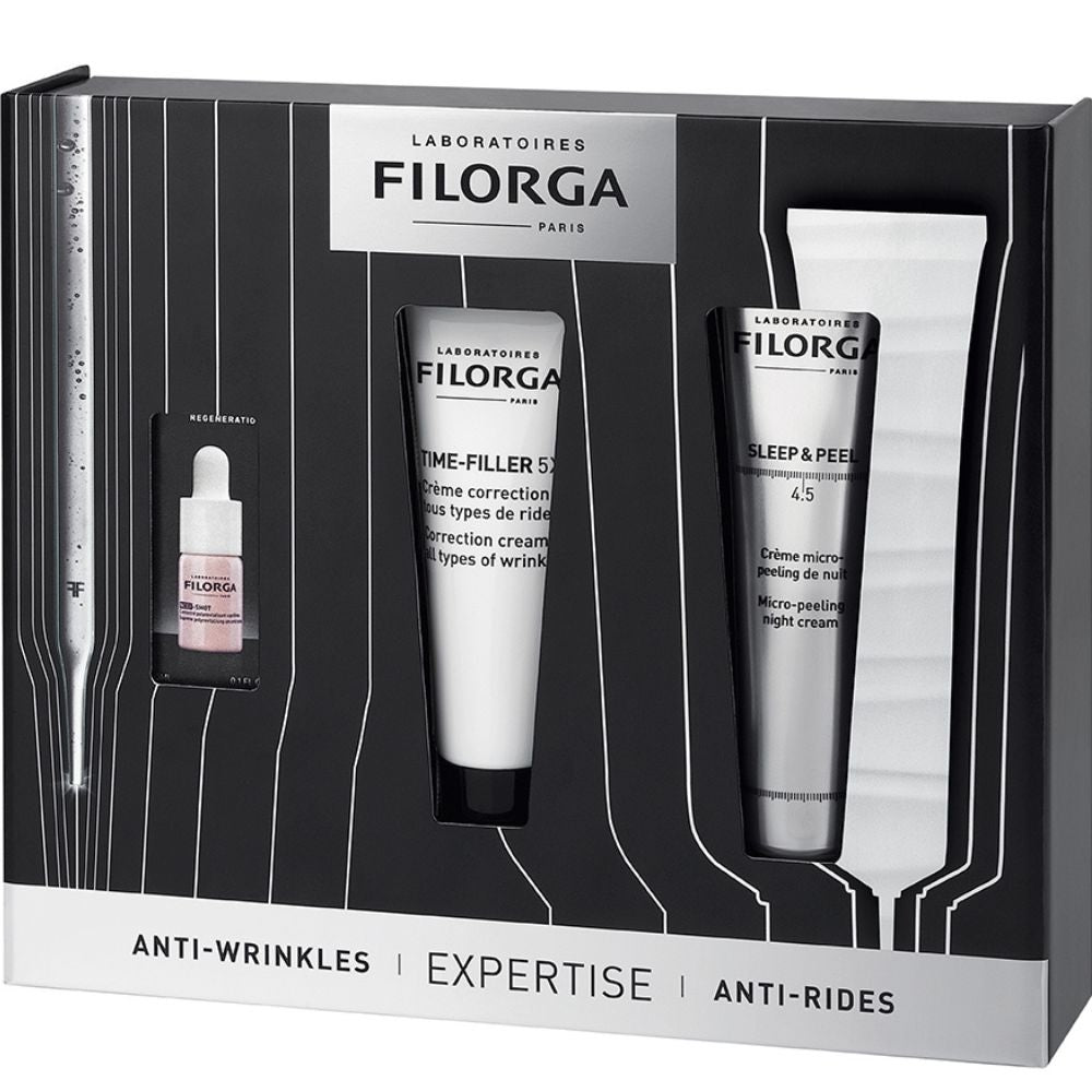 Filorga Time-Filler 5xp Cream 30ml + Ncef- Shot 3ml + Sleep and Peel 4.5 40ml