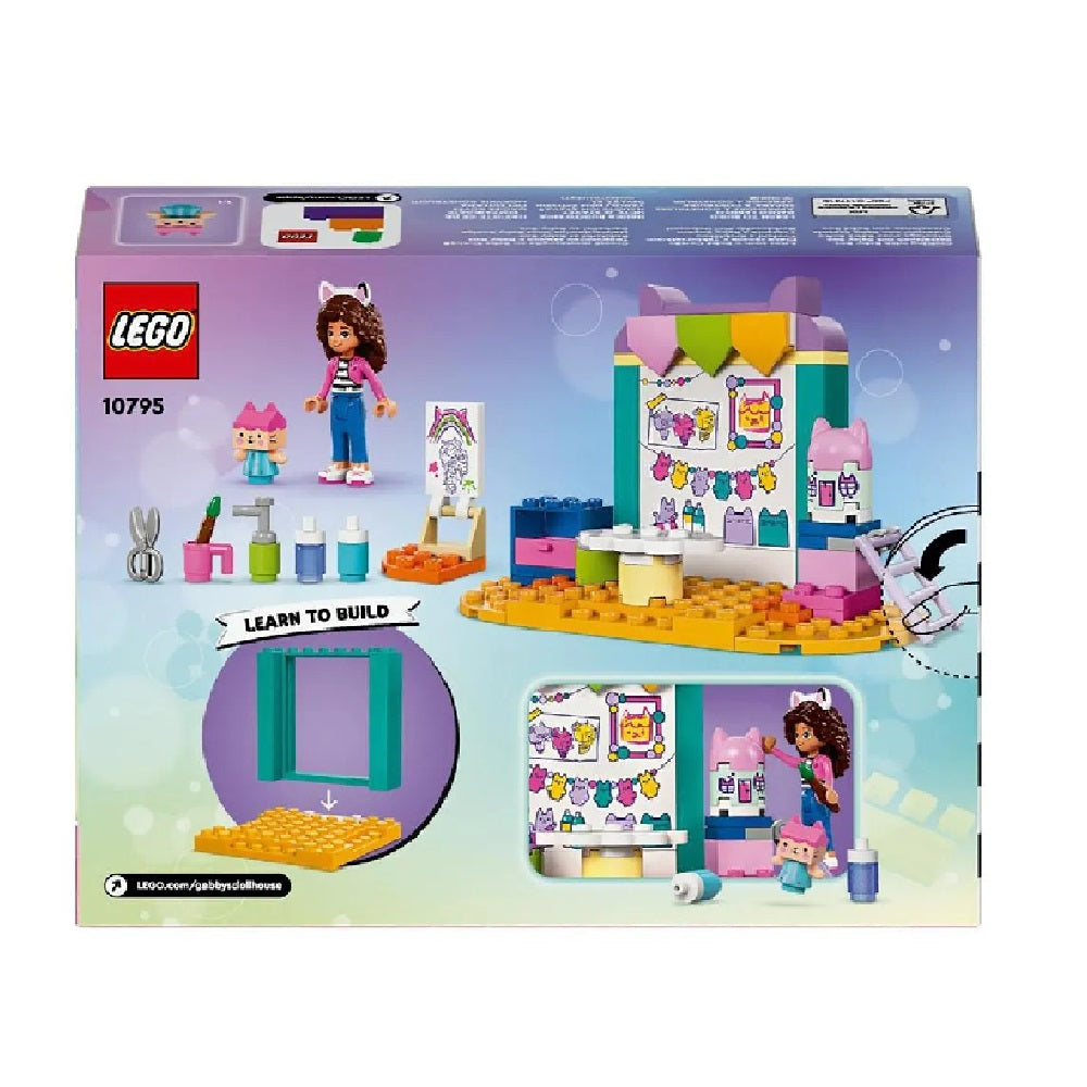 LEGO 4+ Gabbys Dollhouse Crafting with Baby Box Toy 10795