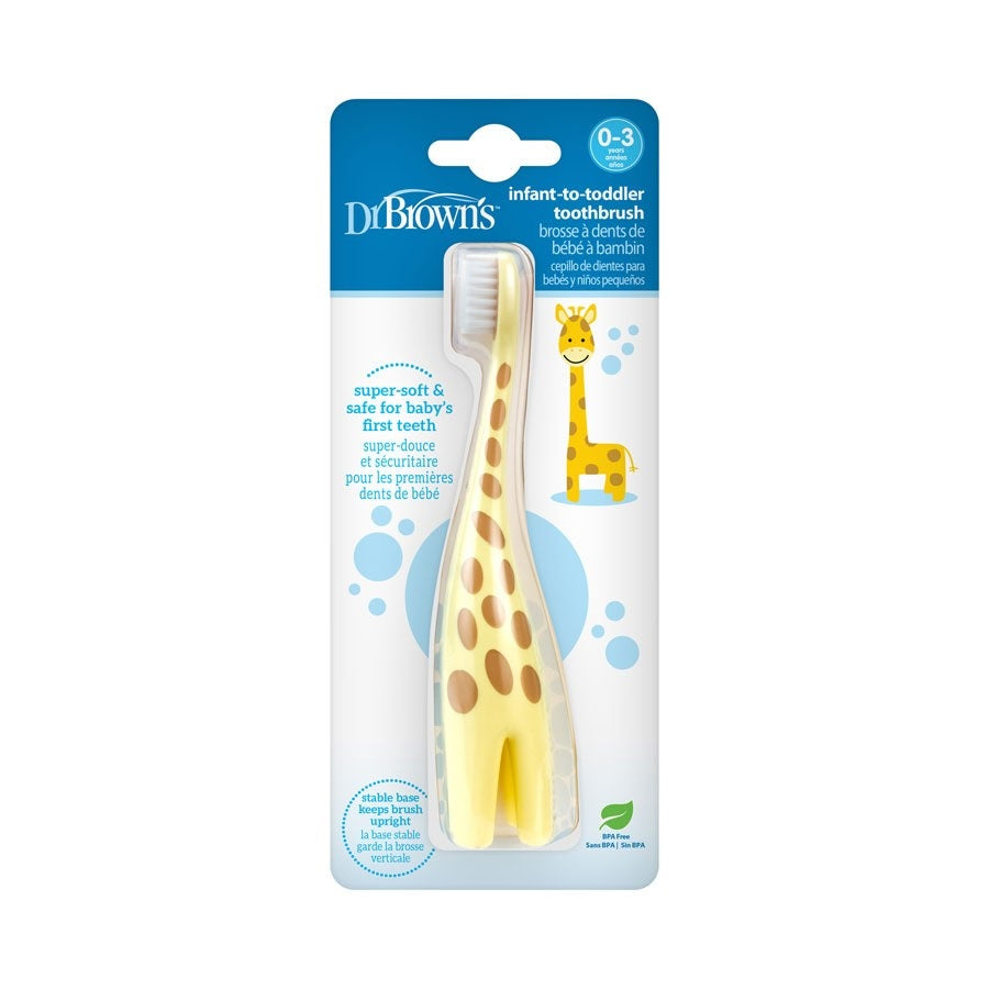 Dr. Brown's Infant-to-Toddler Giraffe Toothbrush