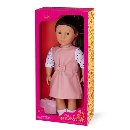 Our Generation - Lin Doll With School Uniform