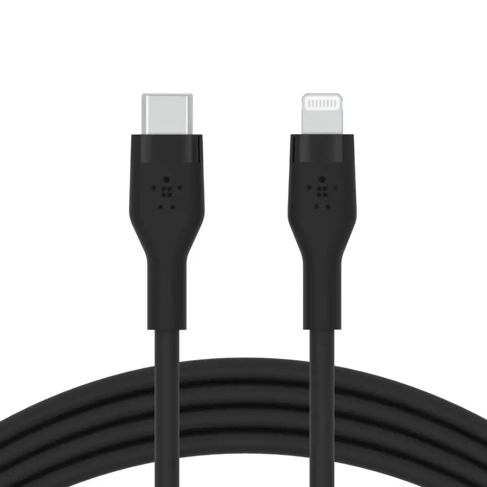 Belkin Boost Charge Flex USB-C Cable with Lightning Connector 1M, Black