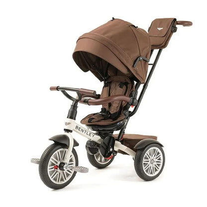 Bentley 6 IN 1 Stroller Trikes - White Satin