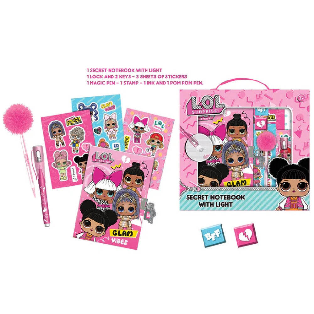 LOL Surprise Secret Notebook with Light – Flitit - Online Store