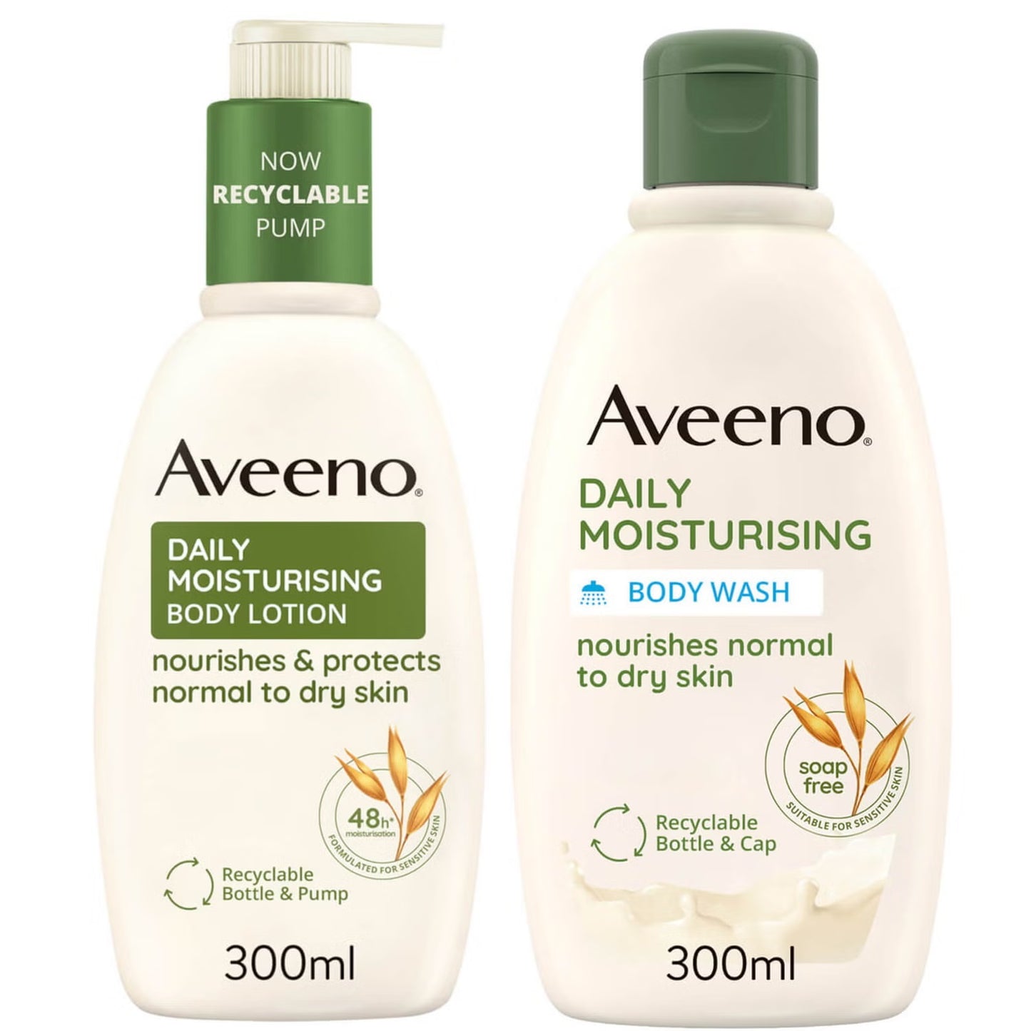 Aveeno Daily Moisturising Wash and Lotion Duo