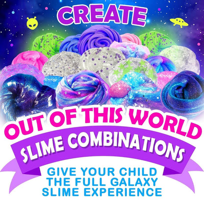 Creoos Galaxy Slime Kit With 31 Accessories