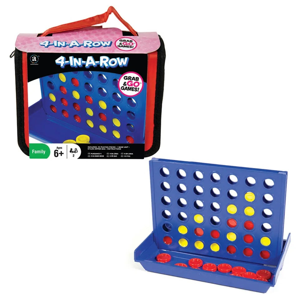 Ambassador - Travel 4-In-A-Row Grab & Go Games