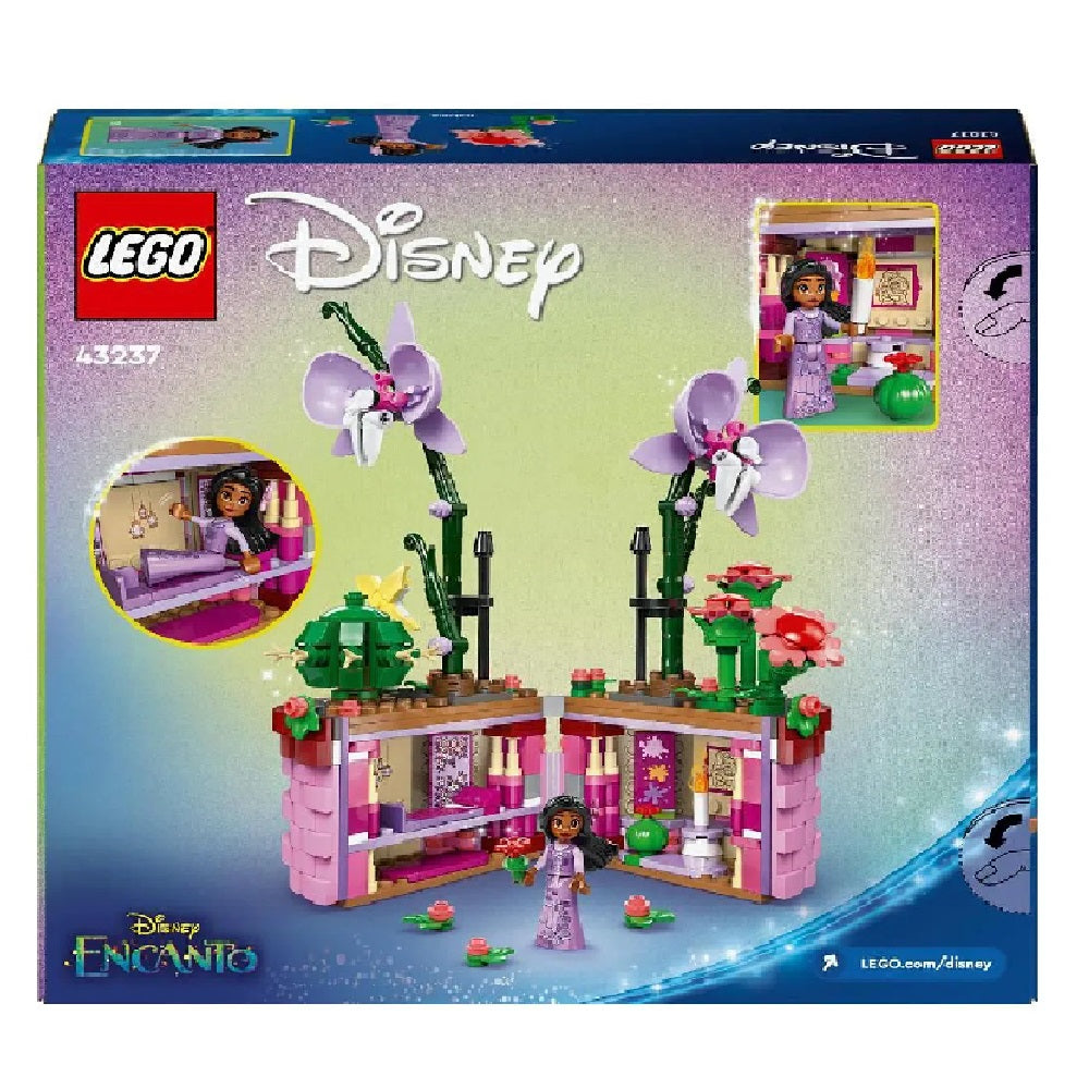 LEGO Disney Princess Encanto Isabela's Flowerpot 43237 - Artistic Build & Display Toy, 641 pcs, Ages 9 Years+