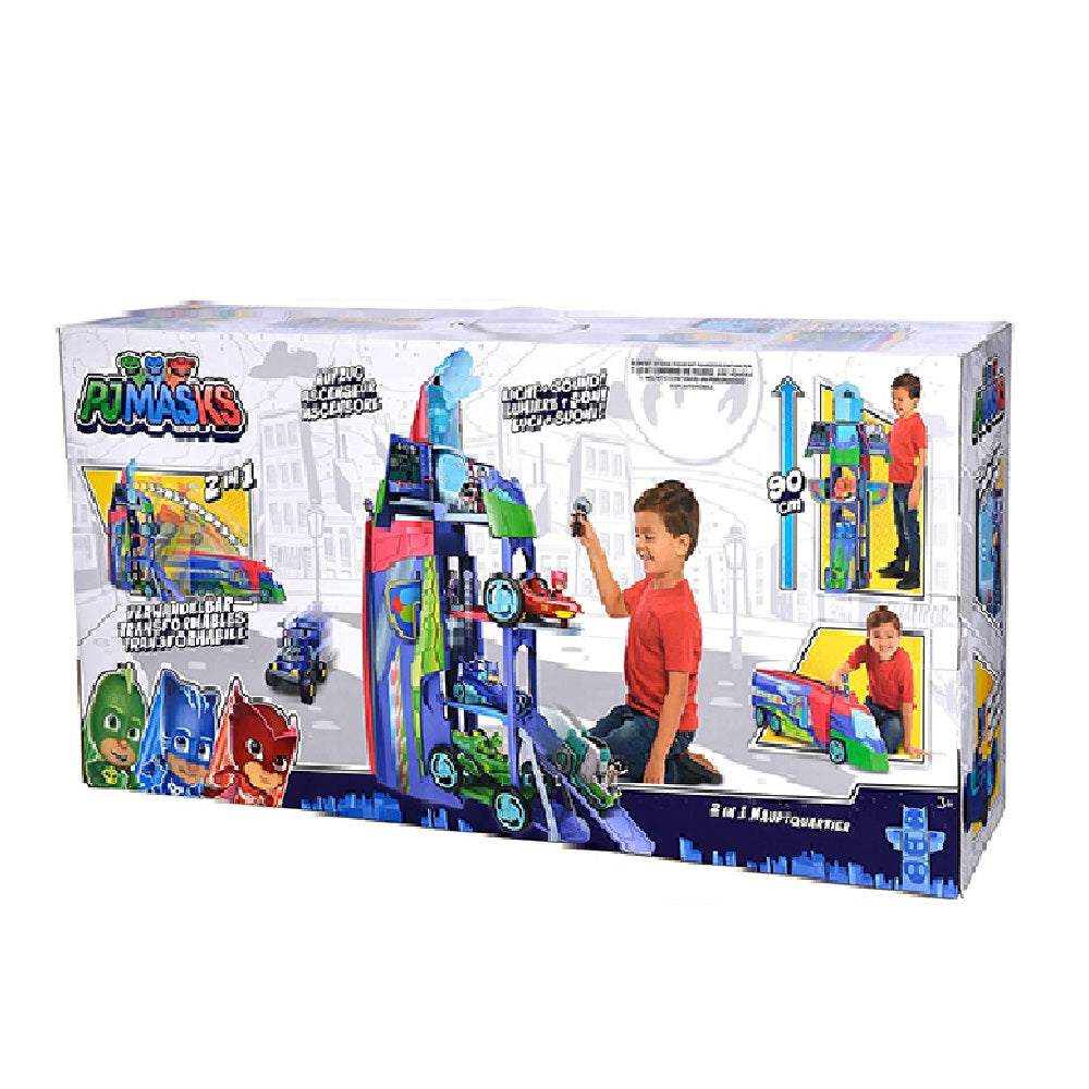 PJ Masks 2 In 1 Transforming Hauptquartier 90cm