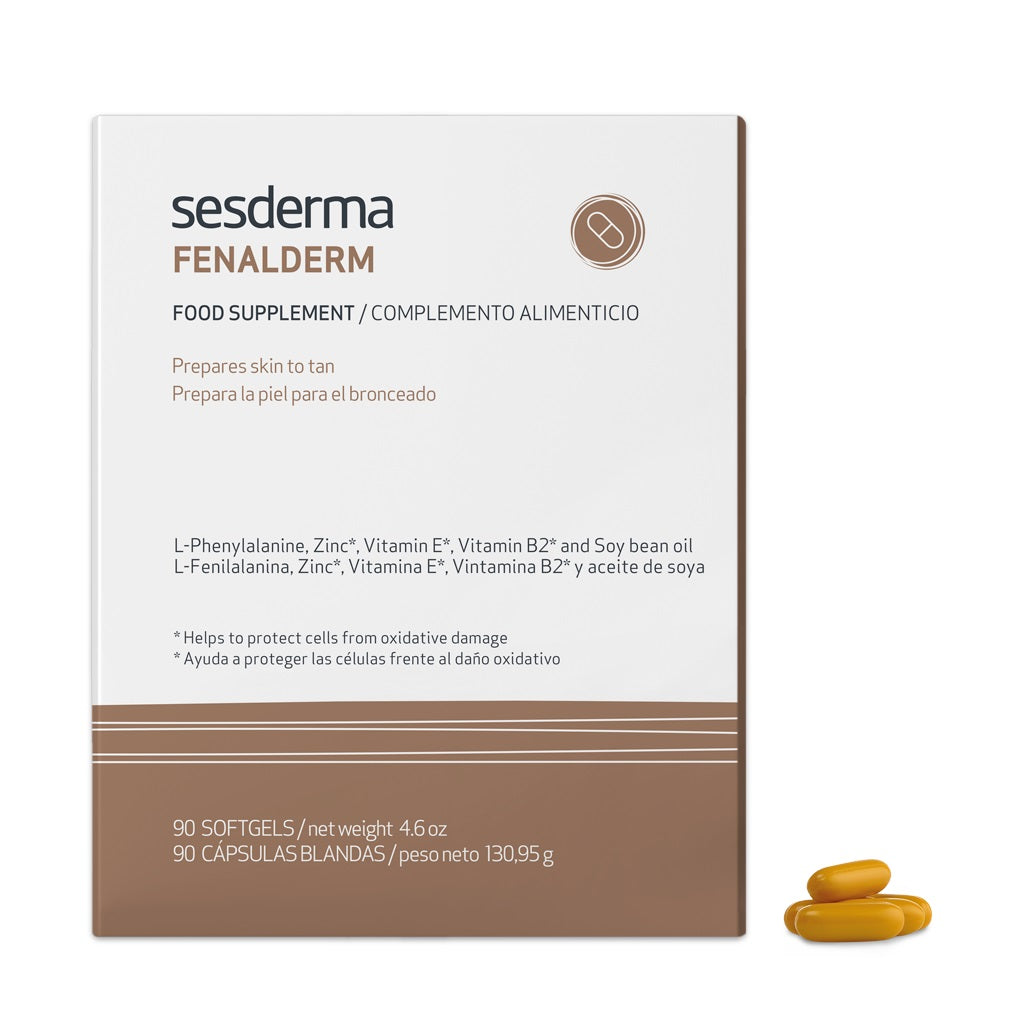 Sesderma Fenalderm Oral Supplement for Hypopigmented Skin 90 Capsules