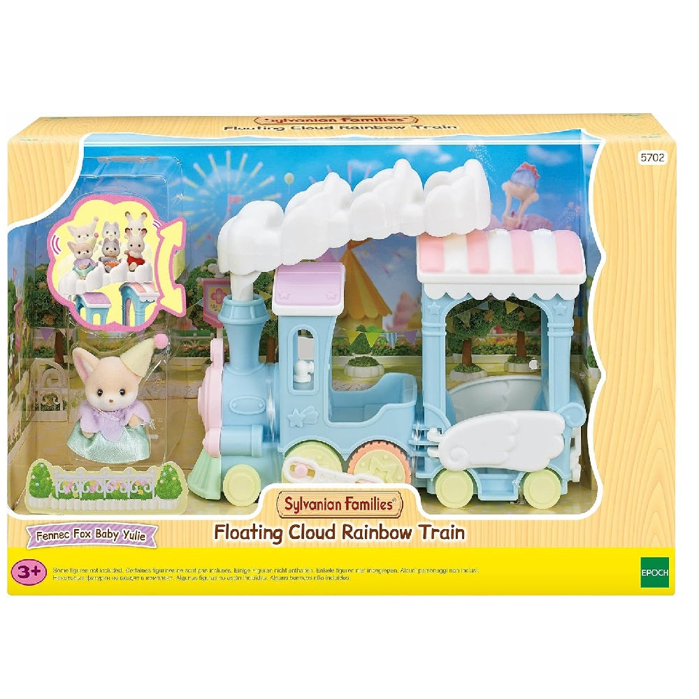 Sylvanian Families Floating Cloud Rainbow Train