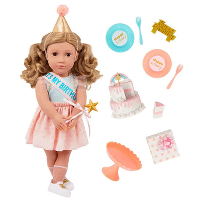 Our Generation Romy Activity Birthday Party Doll W/ Accessories