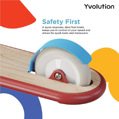 Yvolution Classic Glider Red
