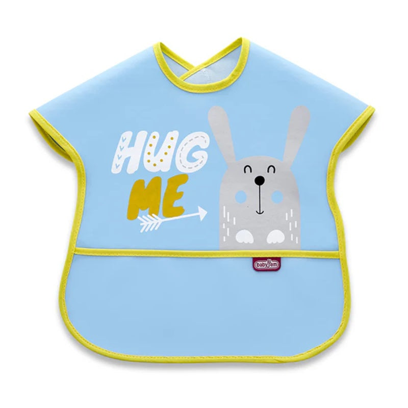 Babyjem Poly Large Bib - Blue