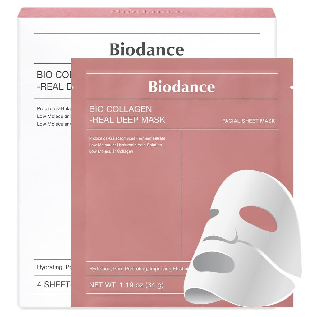 BIODANCE Bio-Collagen Real Deep Mask 1Box (34g*4ea)