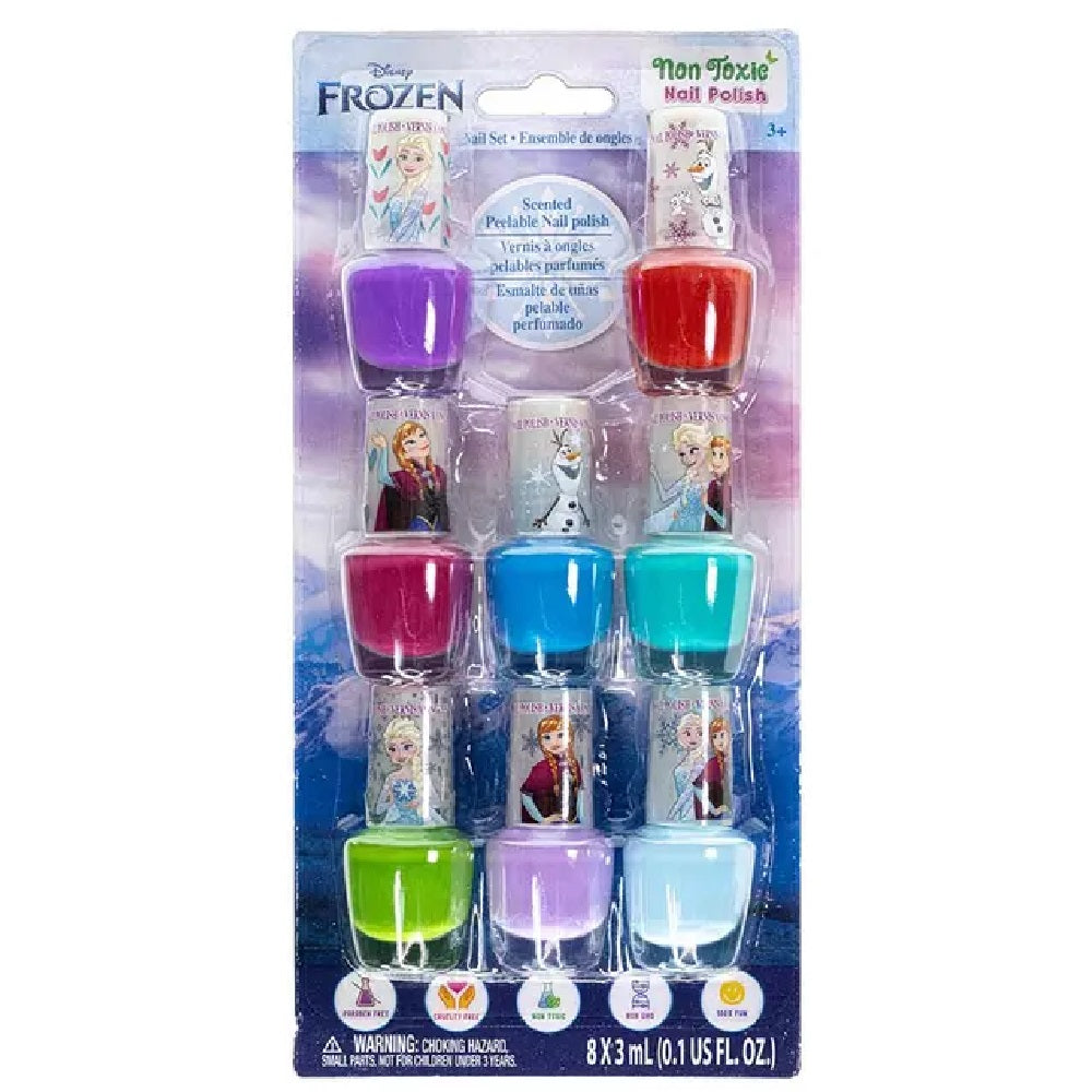 Townley Disney Frozen Non Toxic Nail Polish 8pc