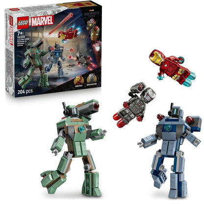 LEGO 76320 Iron Man & War Machine VS Hammer Drones