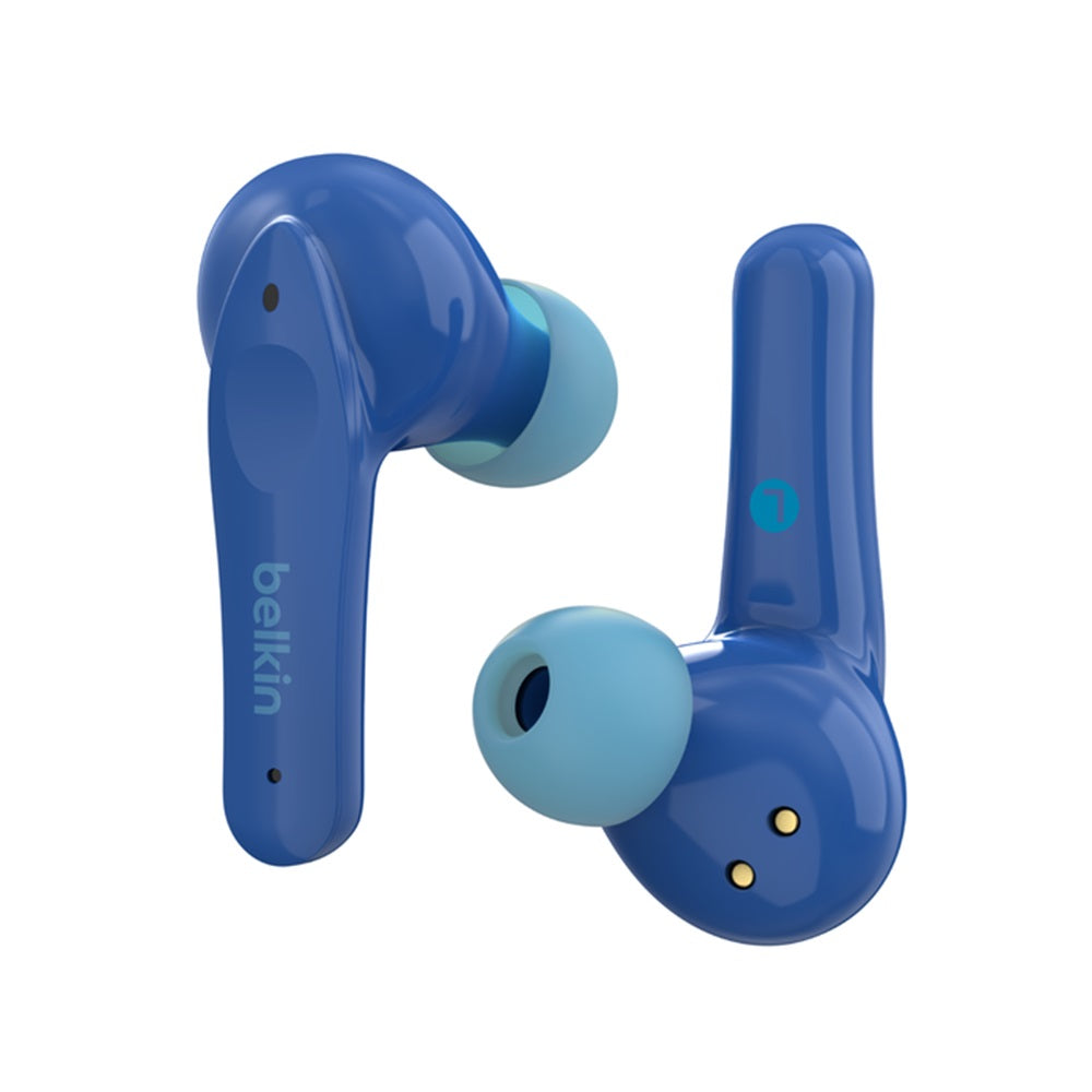 Belkin Soundform Nano Wireless Earbuds for Kids - Blue
