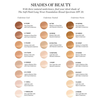 La Mer The Soft Fluid Long Wear Foundation Broad Spectrum SPF 20 30ml - 120 Ivory