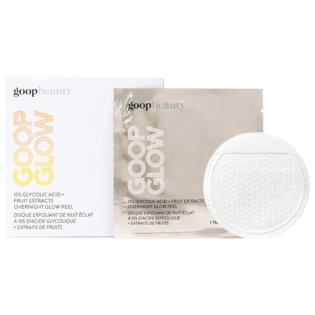 Goop Goopglow 15% Glycolic Acid Overnight Glow Peel 4 Pack