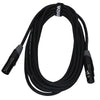 Enova 7 Meter XLR Female to XLR Male Microphone Cable 3-Pin Analogue & AES With Velcro