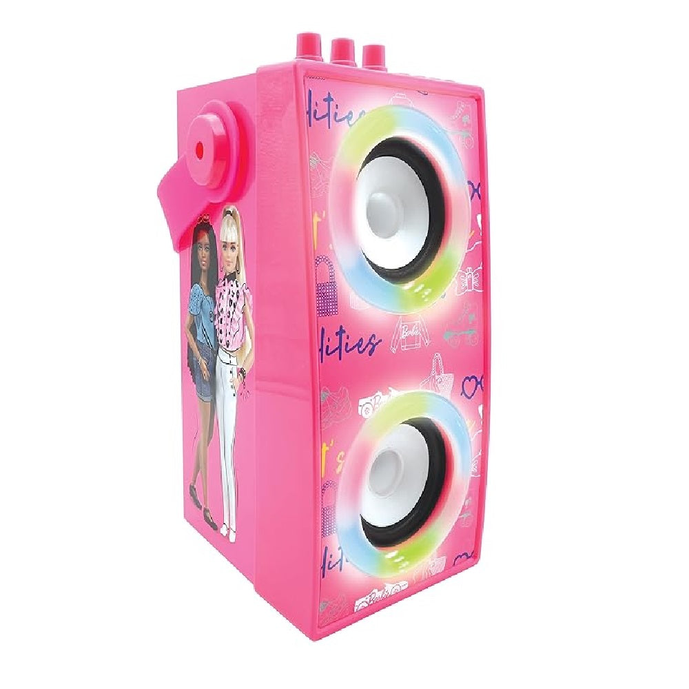 Lexibook  BARBIE PORTABLE BLUETOOTH SPEAKER WITH MIC AND LIGHTS